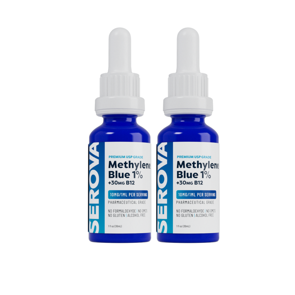 Methylene Blue + B12 for Men & Women ⚡️ | Focus, Energy & Brain Health by Serova Wellness