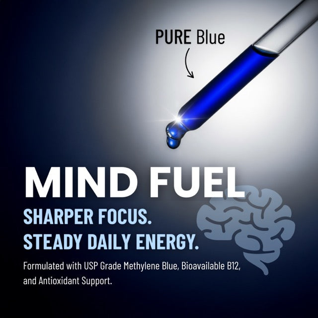 Methylene Blue + B12 for Men & Women ⚡️ | Focus, Energy & Brain Health by Serova Wellness
