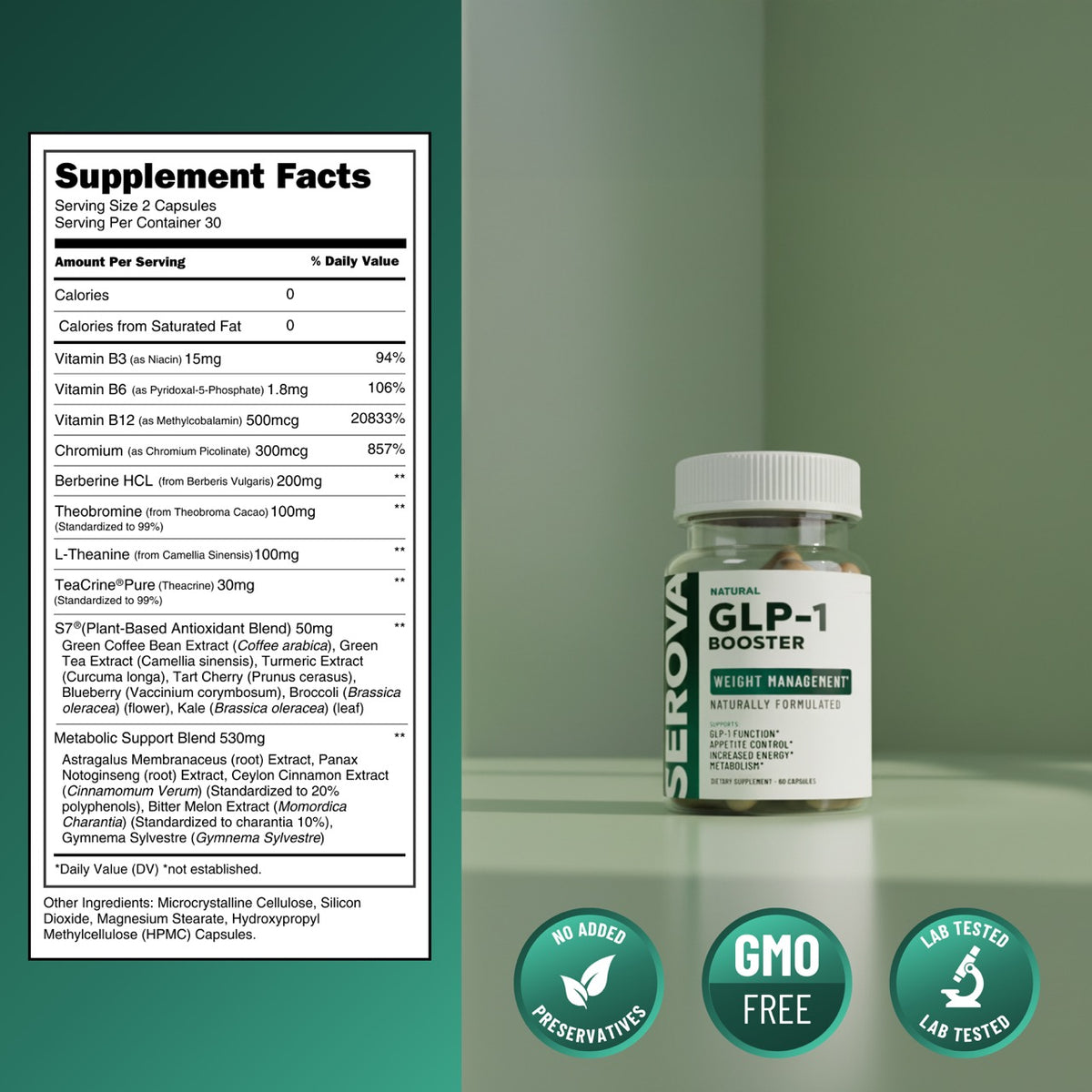 Natural GLP-1 Booster for Men & Women 🔥 | Appetite Control & Metabolic Energy Support